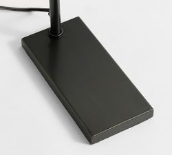 Sherman Metal Dome Task Floor Lamp (46")