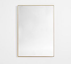 Beverly Mirror, Brass 36"X51" Rectangle
