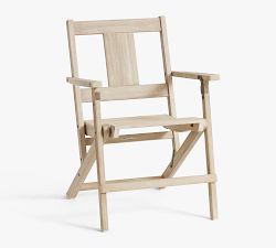 Indio Eucalyptus Foldable Outdoor Armchairs, Set of 2