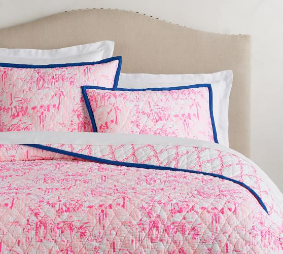 Lilly Pulitzer La Via Loca Reversible Quilt & Shams