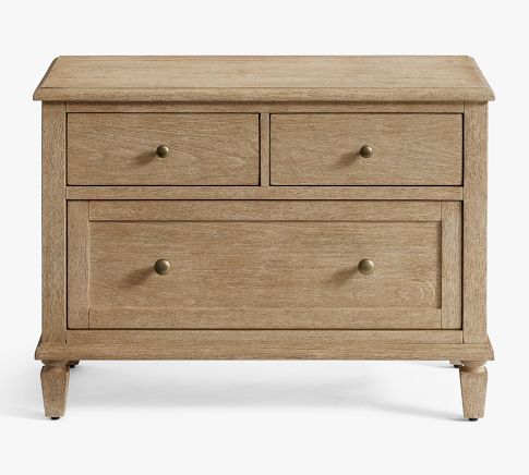 Sausalito 3-Drawer Nightstand, Seadrift