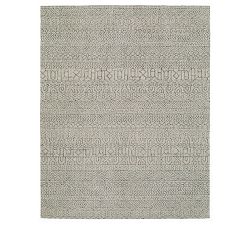 Open Box: Thayer Hand-Tufted Wool Rug, 8' x 10' - Ivory/Gray