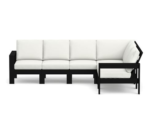 Malibu FSC® Teak 6-Piece Sectional Cushions