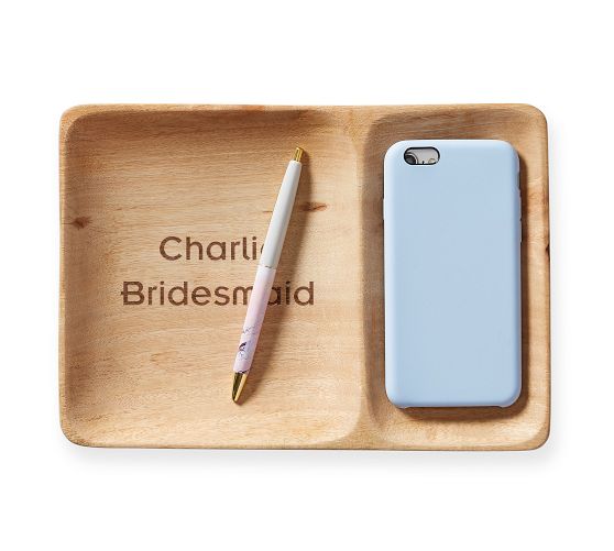 Mark & Graham Acacia Valet Tray