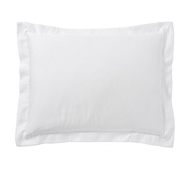 Housse De Couette Pottery Barn 1000 Fils – King / Cal King – Blanche – Neuve Avec étiquettes