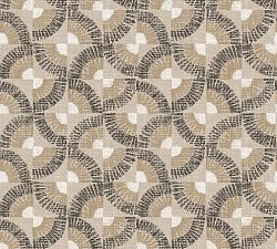 Grasscloth Bronze Fans Peel & Stick Removable Wallpaper, Sample, 8.5"W x 11"L