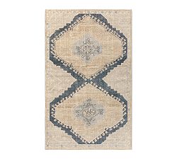 Open Box: Demitria Hand-Knotted Wool Rug, 5' x 8' - Midnight Blue