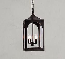 Open Box: Caleb Metal Lantern Pendant - Bronze