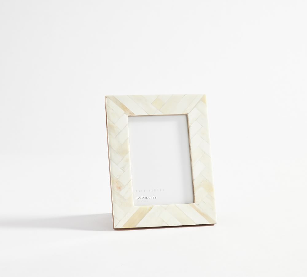 Nadia Bone Frames - 5"x7" Overall - Ivory