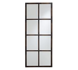 Eagan Extra-Small Multipanel Wall Mirror, Bronze - 18" x 44"