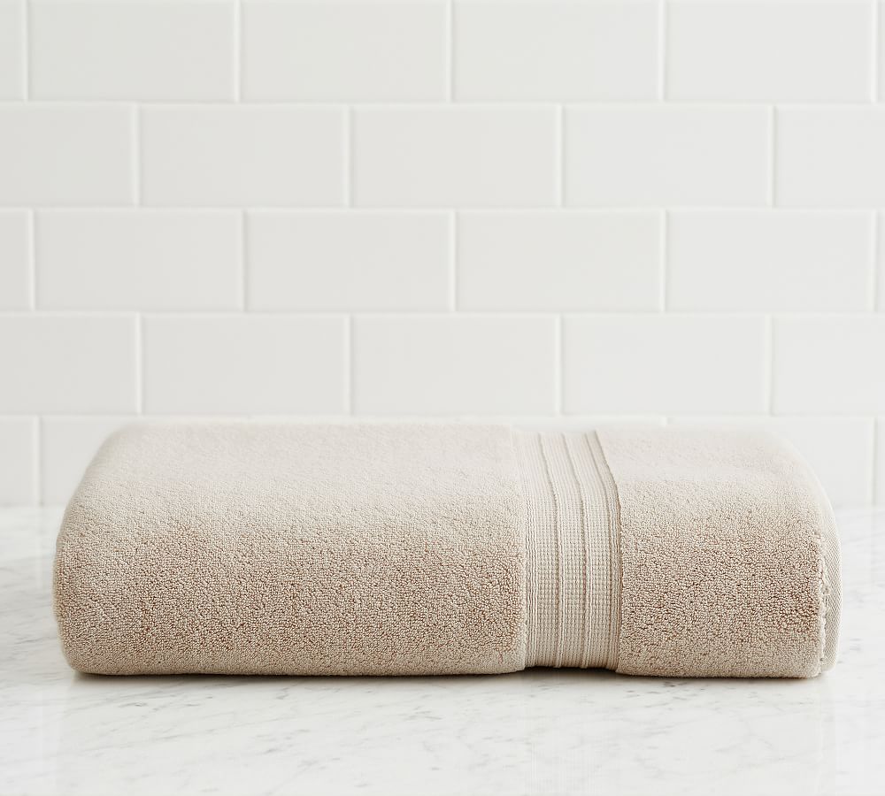 Hydrocotton Quick-Dry Bath Sheet- Taupe