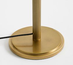 Chambers Metal Adjustable Arc Floor Lamp (62")