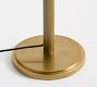 Chambers Metal Adjustable Arc Floor Lamp (62")