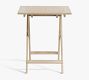 Indio Eucalyptus Folding Outdoor Bistro Table (24")