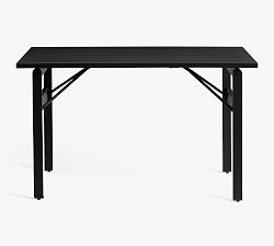 Malibu Metal Folding Outdoor Bistro Table (50")