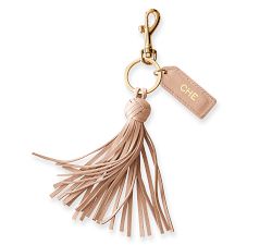 Mark &amp; Graham Leather Tassel Keychain