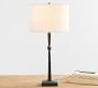 Porter Metal USB Table Lamp (16"-21")