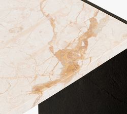 Rowe Rectangular Marble Accent Table (10")