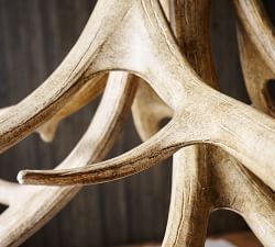 Faux Antler Petite Chandelier (43")