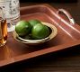 Handcrafted Leather Bar Trays