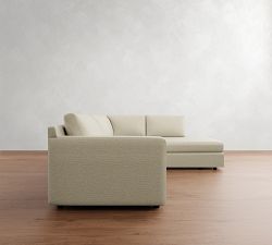 Pacifica Wide Arm Return Bumper Sectional  (105"&ndash;109")