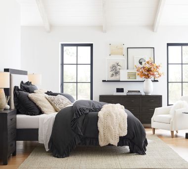 Linwood Ruffle Linen Bedroom 