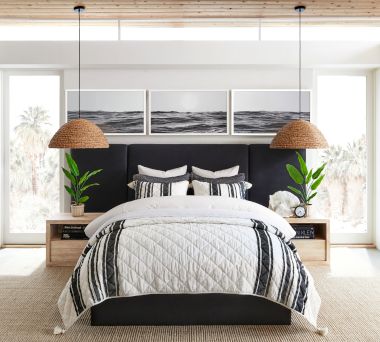 Sorrento Stripe Bedroom