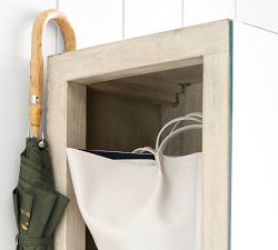 Cayman Storage Floor Mirror