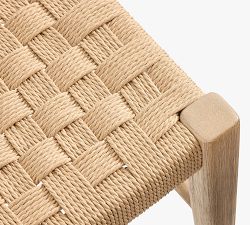 Fenton Small Space Woven Backless Counter Stool