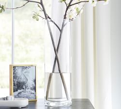 Aegean Clear Glass Vases