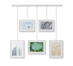 Hanging White Gallery Frames - Set of 5
