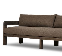 Matteo Teak Outdoor Sofa (96"W)