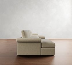 Westwood Roll Arm Double Chaise Sectional (177"&ndash;197")