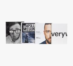 Coffee Table Book Stack, Set of 4