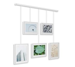 Hanging White Gallery Frames - Set of 5
