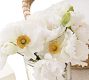Faux White Poppy Flower Bundle