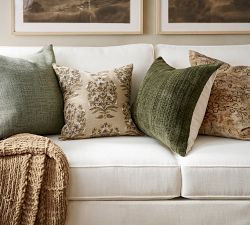 Desiree Floral Embroidered Pillow