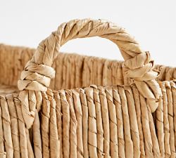 Malibu Handwoven Seagrass Rectangular Bar Tray