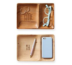 Mark &amp; Graham Acacia Valet Tray