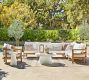 Pomona Concrete Round Outdoor Coffee Table (36")