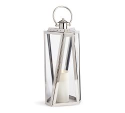Angular Stainless Steel Outdoor Lantern