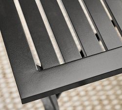 Riviera Metal Rectangular Outdoor Coffee Table (48")