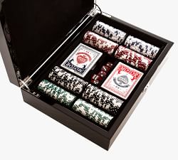 Carbon Fiber Poker Set