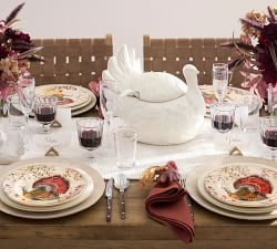 Rustic Turkey Stoneware Serveware Collection