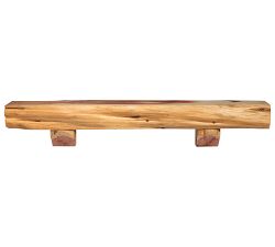 Solid Cedar Fireplace Mantel