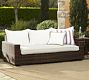 Torrey Wicker Square Arm Outdoor Sofa (86")