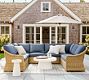 Westport Wicker 8-Piece U-Shaped Outdoor Sectional (127")