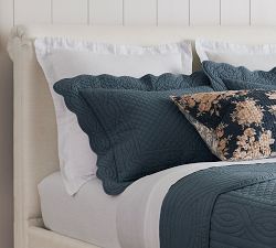 Chesterfield Non-Tufted Upholstered Bed