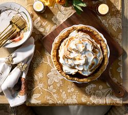 Gold Leaf Napkin Rings - Set of 4