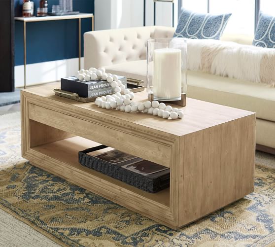 Leon Rectangular Coffee Table (52")